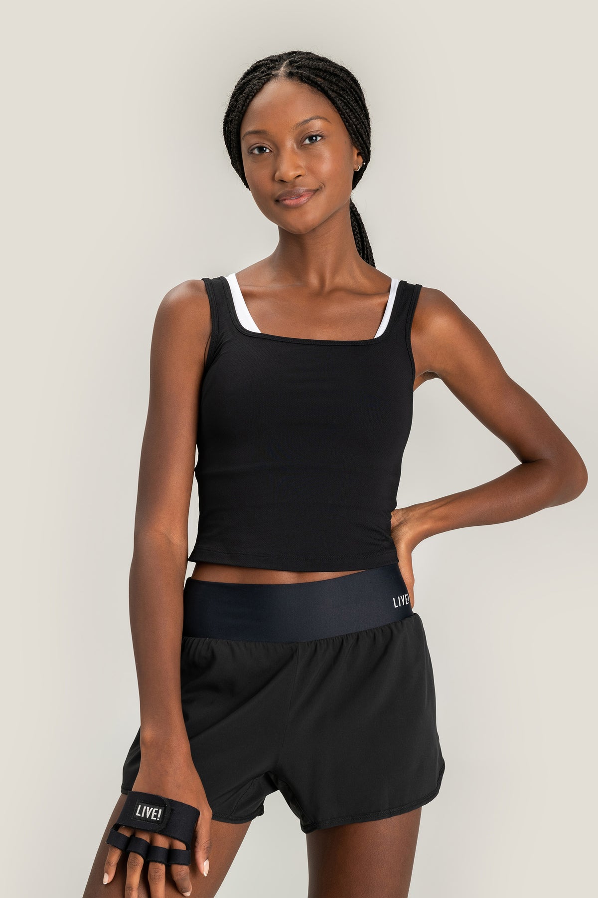 Airy Cropped Tank Top